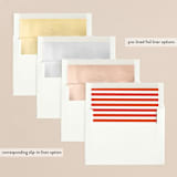 "Making Bright Spirits" - Retired Holiday Cards in Berry by Alaina Cherup - Slip-In Envelope Liners