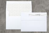 "What Fun" - Retired Holiday Cards in Dove by Christine Taylor - Liner and Label