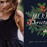 "Holiday Twigs" - Retired Holiday Cards in Nightfall by Faith Harlow - Close-Up
