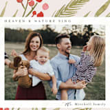 "Nature sings" - Retired Holiday Cards in Creme by frau brandt - Close-Up