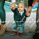 "casual merry" - Retired Holiday Cards in Snow by Joanna Griffin - Close-Up