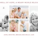 "minimalist rejoice" - Retired Holiday Cards in Holly by Mango Ink - Close-Up