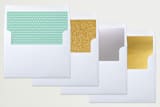 "Season's Giggles" - Retired Holiday Cards in Snow by Natalie Nakai - Slip-In Envelope Liners