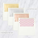 "Spirit of Christmas" - Retired Holiday Cards in Holly Berry by Design Lotus - Slip-In Envelope Liners