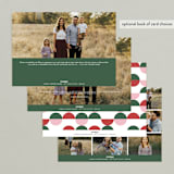 "the most essentials" - Retired Holiday Cards in Pine by Aspacia Kusulas - Back of Card