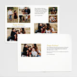 "goodness + light" - Retired Holiday Cards in Snow by Lori James - Interior Options