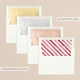 "Joyous Christmas" - Retired Holiday Cards in Snow by Julia Hall - Slip-In Envelope Liners