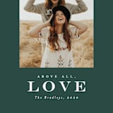 "Above all love" - Retired Holiday Cards in Pine by Lea Delaveris - Close-Up