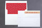 "Grateful" - Retired Holiday Cards in Snow by Alston Foster - Liner and Label