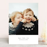 "Classic Three" - Retired Holiday Cards in Ivory by Kate Ross - Front