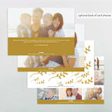"Blessings for Christmas" - Retired Holiday Cards in Winter White by BeachPaperCo - Back of Card