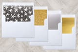 "Silent Night" - Retired Holiday Cards in White by Caitlin Eleanor - Slip-In Envelope Liners