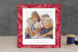 "Love, Faith, Peace" - Retired Holiday Cards in Berry by Anelle Mostert - Front
