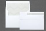 "A Little Christmas" - Retired Holiday Cards in Snow by Little Print Design - Liner and Label