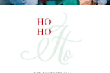 "Let Us Adore Him" - Retired Holiday Cards in Cranberry by Haley Warner - Close-Up