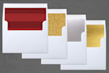 "Tis the season" - Retired Holiday Cards in Snowfall by Jennifer Thomke - Slip-In Envelope Liners