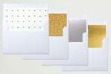 "Simply Stated" - Retired Holiday Cards in Evergreen by Kimberly Young - Slip-In Envelope Liners