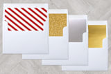 "Wonderful Life" - Retired Holiday Cards in Snow by Playground Prints - Slip-In Envelope Liners