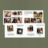 "Al Fresco" - Retired Holiday Cards in Merlot by Haley Warner - Interior Options