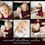 "Al Fresco" - Retired Holiday Cards in Merlot by Haley Warner - Close-Up