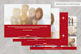 "Radiance" - Retired Holiday Cards in Berry by Roxy Cervantes - Back of Card