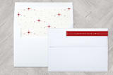 "Radiance" - Retired Holiday Cards in Berry by Roxy Cervantes - Liner and Label