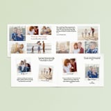 "Peace Love Joy Hope Symbols" - Retired Holiday Cards in Cotton Candy by fatfatin - Interior Options