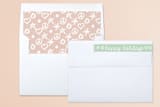 "Peace Love Joy Hope Symbols" - Retired Holiday Cards in Cotton Candy by fatfatin - Liner and Label