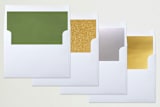 "Country Nostalgia" - Retired Holiday Cards in Evergreen by Lorent and Leif - Slip-In Envelope Liners