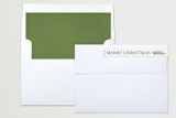 "Country Nostalgia" - Retired Holiday Cards in Evergreen by Lorent and Leif - Liner and Label