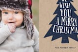 "Krafty Tree" - Retired Holiday Cards in Kraft by Alex Elko Design - Close-Up