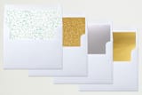 "Frost" - Retired Holiday Cards in Glacier by GeekInk Design - Slip-In Envelope Liners