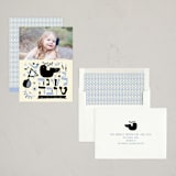 "The Matisse" - Rosh Hashanah Cards in Powder by June Letters Studio - Assembled