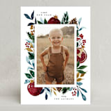 "Pomegranate" - Rosh Hashanah Cards in Evergreen by Beth Schneider - Front