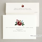 "Pomegranate" - Rosh Hashanah Cards in Evergreen by Beth Schneider - FREE Recipient Addressing