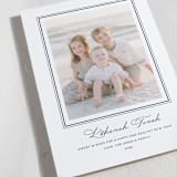 "Lake" - Rosh Hashanah Cards in Navy by Annie Shapiro - Detail
