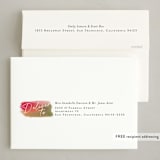 "Greeting Note" - Rosh Hashanah Cards in Powder by Grae - FREE Recipient Addressing