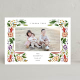 "Bountiful Sweetness" - Rosh Hashanah Cards in Green Apple by Grae - Front