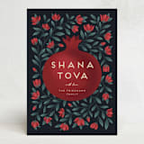 "Shana Tova" - Rosh Hashanah Cards in Evergreen by Jamie Alexander - Front