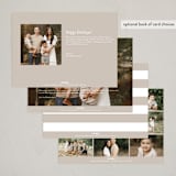 "Overjoyed" - Rosh Hashanah Cards in Sand by Alexandra Cohn - Back of Card Options
