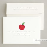 "Shana Tova Apple" - Rosh Hashanah Cards in Honeycrisp by Jackie Crawford - FREE Recipient Addressing