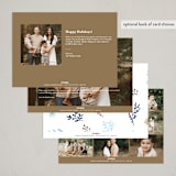 "Life is Sweet" - Rosh Hashanah Cards in Honey by Benita Crandall - Back of Card Options
