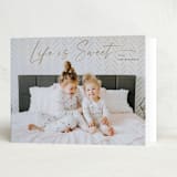 "Sweetness" - Rosh Hashanah Cards in Honey by Benita Crandall - Folded Card