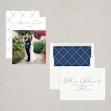 "Formal Rosh Hashanah" - Rosh Hashanah Cards in Midnight by Sarah Cohn - Assembled