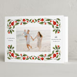 "luxe pomegranate" - Rosh Hashanah Cards in Sunshine by Grae - Folded Card