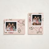 "Painted Pomegranate" - Rosh Hashanah Cards in Petal by Emily Sabol Goss - Photo Orientation Options