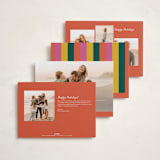 "Fruitful Celebration" - Rosh Hashanah Cards in Apricot by Jessica Corliss - Back of Card Options