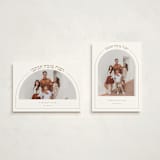 "New Year Arch" - Rosh Hashanah Cards in Topaz by Alexandra Cohn - Photo Orientation Options