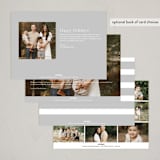 "Modern Rosh Hashanah" - Rosh Hashanah Cards in Cloud by Sarah Cohn - Back of Card Options