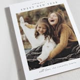 "Frame of Happiness" - Rosh Hashanah Cards in Snow by Chris Griffith - Detail